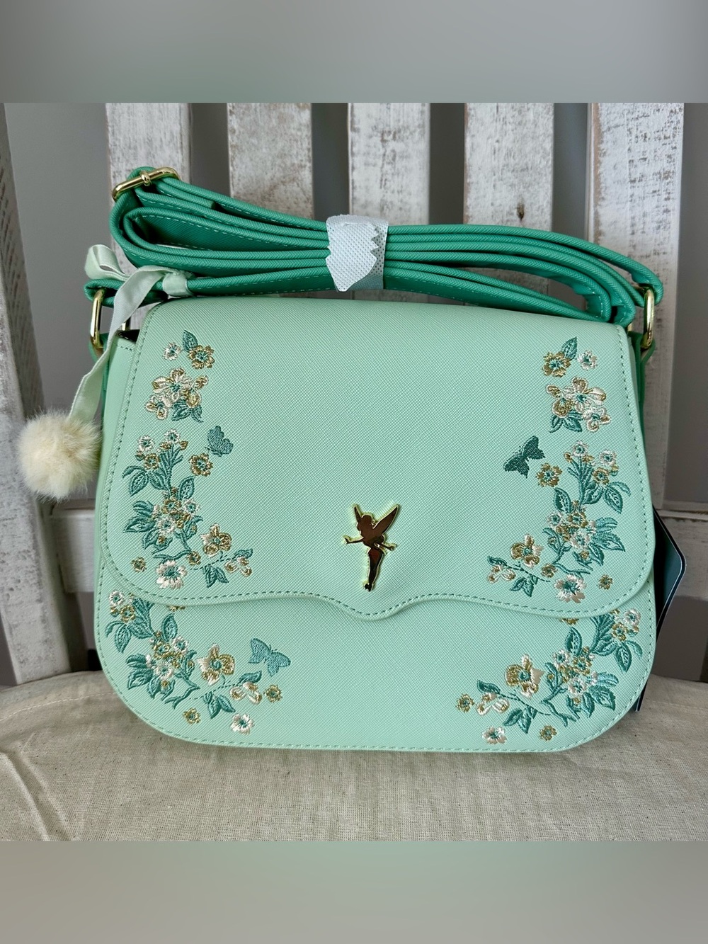 Loungefly Disney Parks Peter Pan-Tinkerbell Crossbody Bag